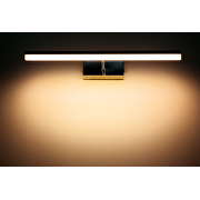 LED bathroom lighting fixture 14W, 2700K, 220-240V АC, chrome, IP44