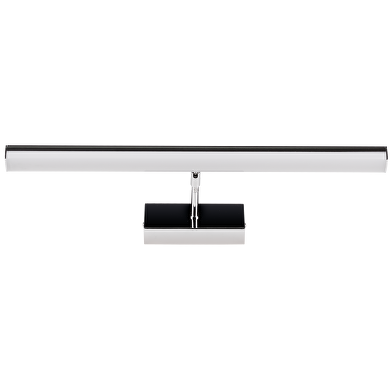 LED bathroom lighting fixture 14W, 2700K, 220-240V АC, chrome, IP44