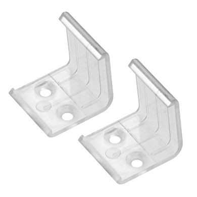 Set of mounting brackets for aluminium profile APN205 - 2 pcs.