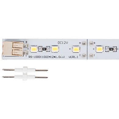 LED rigid strip 12W, 12V DC, 2700K, 1 m, 72LEDs/m, SMD2835