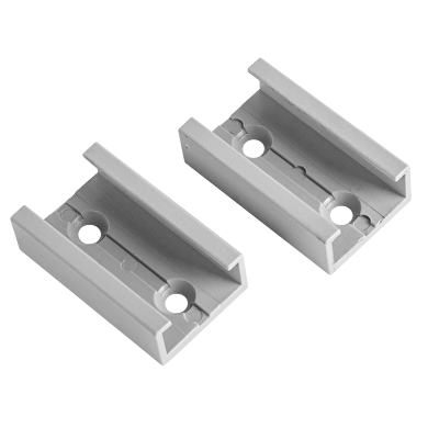 Set of straight connectors for aluminium profile APN207 - 2 pcs.
