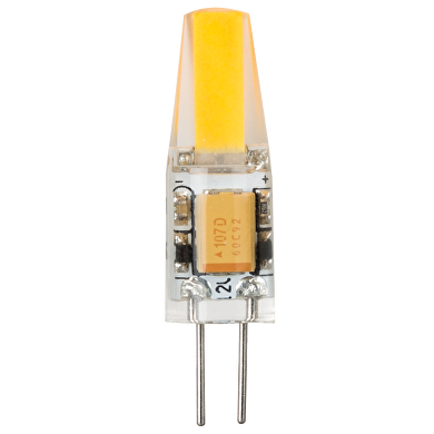 LED Stiftpære G4, 2700 - 4200K, 1,5W, 12V DC, COB