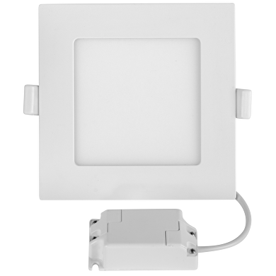 LED panel for building-in, square 12W, 4200K, 220-240V AC