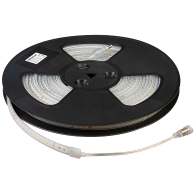 Proff. LED Bånd/Strips, 7 W/m, 2700 K, 48V DC, 112 Led/m, IP67