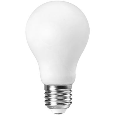 LED filament pære 8W, E27, 2700K, 220V-240V AC, opal
