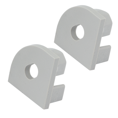 Set of end caps for aluminium profile APK204 - 2 pcs.