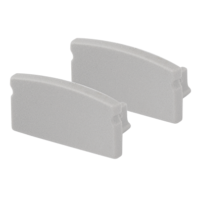 Set of end caps for aluminium profile APK207 - 2 pcs.