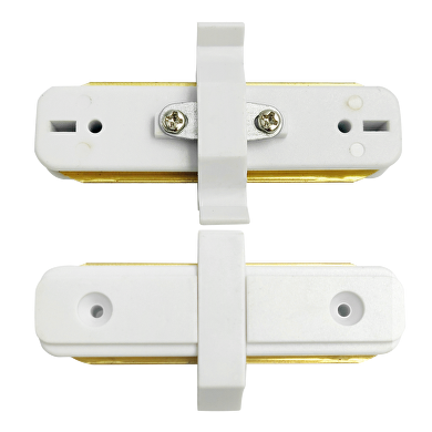 I-konnektor, 2 pins, hvid
