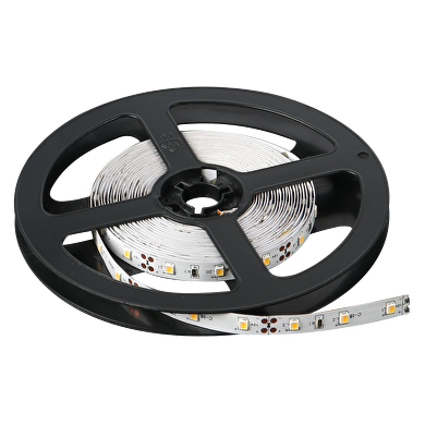 LED bånd 4.8W/m, 6400K, 12V DC, SMD2835, 60 LEDs/m, IP65