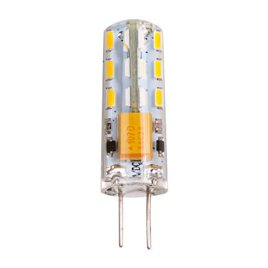 LED lamp 1W, G4, 3000K, 12V DC, SMD3014 – 1 pc/blister