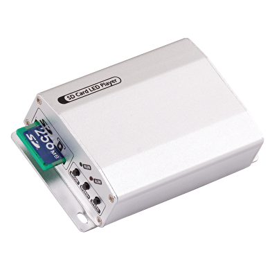 SD kort (1-port) controller til digital LED Bånd og moduler