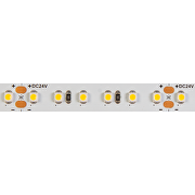 Proff. LED bånd/strips SMD3528, varmt hvid, 9.6W/m, 24V DC, 120 LEDs/m, 5 m/rulle, ikke vandtæt