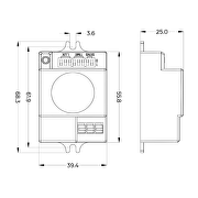 Mikrobølger sensor til loftslamper, justerbare, 160°/360°, 8m