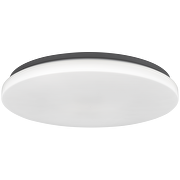 Led slank lofts/væglampe, 24W, 4200K, 220V, IP20, rund