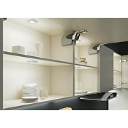 Mini Led spot til ind/påbygning, firekantet 1.5W, 4000K, 12V DC, neutral, hvid, ramme 73