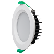 LED downlight for building-in, dimmable, 10W, 3000K/4200K/6000K, 220-240V AC, IP44