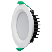 Led downlight til indbygning, 10W, 3000-4200-6000K, 220V, IP44, dæmpbar