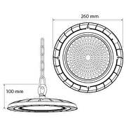 LED high bay 100W, 5000K, 220-240V AC, IP54