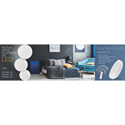 LED loftslampe / plafond, CCT, 60W 3000-6500K, 220-240V, IP20