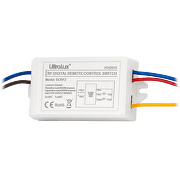 RF fjernbetjening , afbryder med 2 kanaler, 220 V AC