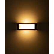 Outdoor wall lighting fixture, Е27, IP44, graphite