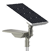 LED Solar gadelampe, 30W, 4000K, IP66