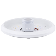 LED ceiling lamp with PIR motion sensor, round, white, 15W, 4000K, 220-240V AC, IP20